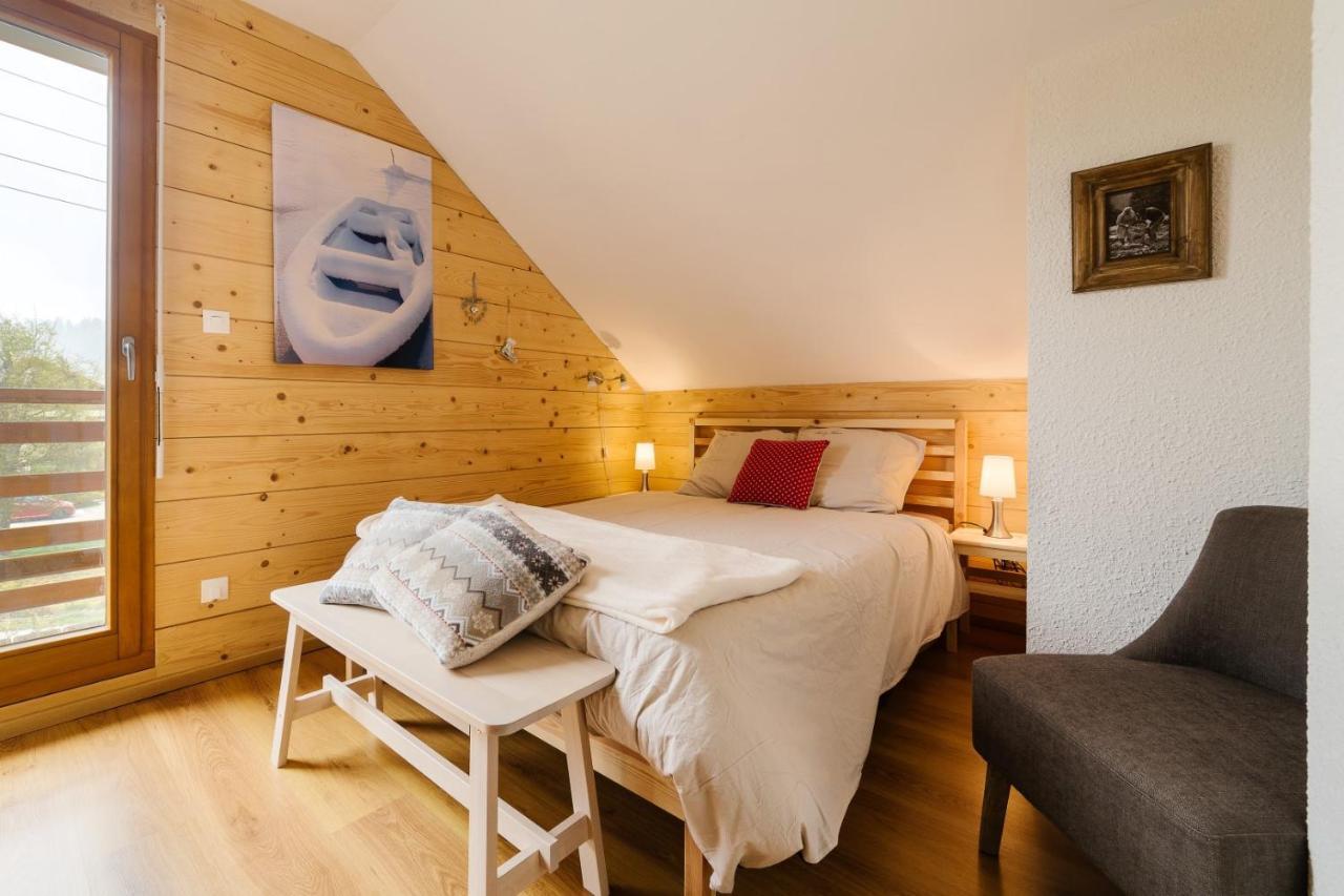 Вилла Le Chalet De Pol Ле-Толи Экстерьер фото